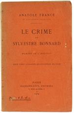 Le Crime de Sylvestre Bonnard Membre de l'Institut