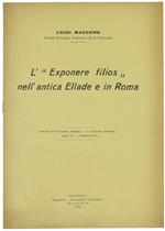 L' Exponere Filios nell'Antica Ellade e in Roma