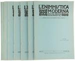 L' Enimmistica Moderna. Rivista Mensile Illustrata. Anno XV. Annata Completa 1986