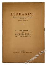 La Filosofia nella Letteratura Contemporanea