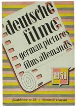 Deutsche Filme - German Pictures - Films Allemands 1951. Filmblätter N° 33