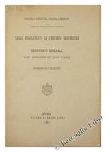 Legge Regolamento ed Istruzioni Ministeriali per il Censimento Generale della Popolazione del Regno d'Italia da Farsi alla Mezzanotte del 31 Dicembre 1881