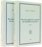 Ricerche Applicate e Modelli per la Politica Economica. Perugia, 14-16 Marzo 1991