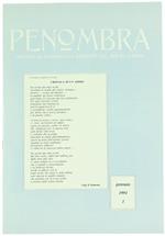 Penombra. Mensile di Enimmistica. Anno LXXII-1991. N. 1