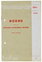 Norme per gli Impianti Telefonici Interni