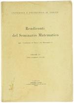 Rendiconti del Seminario Matematico. Vol. 11° (Anno Accademico 1951-52)