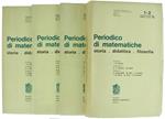 Periodico di Matematiche. Storia, Didattica, Filosofia. Serie Iv. Vol.Xlvi. Annata Completa 1968 in 4 Fascicoli
