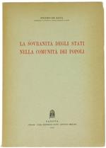 La Sovranità degli Stati nella Comunità dei Popoli