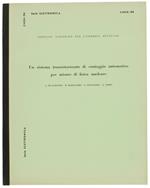 Un Sistema Transistorizzato di Conteggio Automatico per Misure di Fisica Nucleare