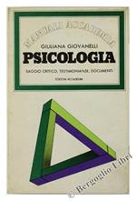 Psicologia. Saggio Critico, Testimonianze, Documenti