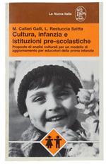 Cultura, Infanzia E Istituzioni Pre-Scolastiche. Proposte Di Analisi Culturali Per Un Modello Di Aggiornamento Per Educatori Della Prima Infanzia