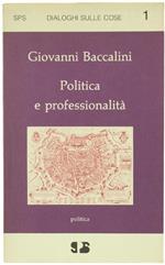 Politica E Professionalità