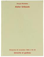 Atelier Gribaudo : Vente Du Dimanche 25 Novembre 1990. Drouot Richelieu