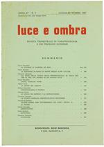 Luce E Ombra. Rivista Trimestrale Di Parapsicologia E Dei Problemi Connessi. (Attenzione: Prezzo Per Fascicolo)