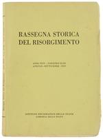 Rassegna Storica Del Risorgimento. Anno Xlvi. Fascicolo Ii. Iii: Aprile. Settembre 1959