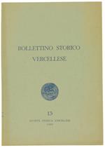 Bollettino Storico Vercellese N. 15 (Anno Ix - N. 1)
