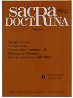 Sacra Doctrina. Rivista Di Teologia. N. 6, Novembre/Dicembre 1986