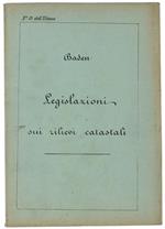 Baden. Legislazioni Sui Rilievi Catastali