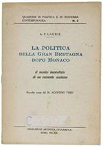 La Politica Della Gran Bretagna Dopo Monaco. Il Monito Inascoltato Di Un Eminente Scozzese