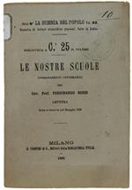 Le Nostre Scuole (Insegnamento Letterario). Lettura fatta a Genova nel maggio 1868
