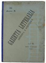 Gazzetta Letteraria Artistica e Scientifica - Anno X/1886. Annata completa (n.1-52)