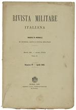 Rivista Militare Italiana. Aprile 1885