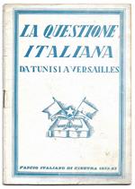 La questione italiana da Tunisi a Versailles