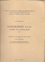 Geographie 6,9 - 21 Ostiran und Zentralasien Teil I Griechischer text neu herausgegeben und ins Deutsche ubertragen von Italo Ronca mit der lateinichen Ubersetzung des Jacobus Angelus, einer neuen englischen Ubersetzung und textkritischen Noten