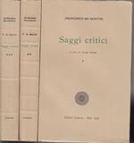 Saggi critici a cura di Luigi Russo