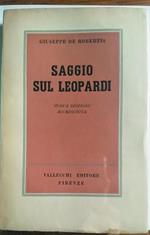 Saggio sul Leopardi Nuova edizione accresciuta