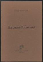 Taccuini Sahariani I