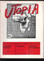 Utopia Mensile marxista di cultura Anno III n. 9 settembre 1973