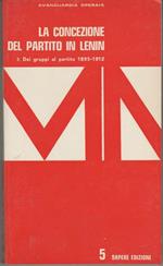 La concezione del partito in Lenin 1: dai gruppi al partito 1895-1912 A cura di Silverio Corvisieri (stampa 1974)