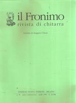 Il Fronimo Rivista Di Chitarra N. 91