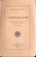 L' esistenzialismo Aggiunta Alla Prima Edizione Dei Filosofi Del Novecento