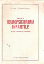 Dispense Di Neuropsichiatria Infantile (Per Corsi Di Diploma Extra O Paramedici)