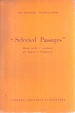 Selected Passages Brani Scelti E Graduati Per Letture E Traduzioni