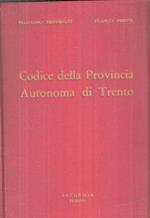 Codice Della Provincia Autonoma Di Trento