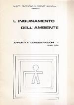 L' inquinamento Dell'ambiente - Appunti E Considerazioni