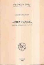 Acqua E Società. Saggio Di Ecologia Umana