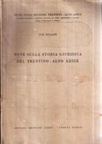 Note Sulla Storia Giuridica Del Trentino-Alto Adige