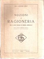 Nozioni Di Ragioneria Per Le Scuole Tecniche Ad Indirizzo Commerciale