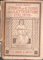 Storia Ed Esempi Della Letteratura Italiana