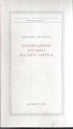 Dissertazione intorno all'arte critica