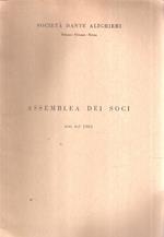 Assemblea Dei Soci - Atti Del 1965