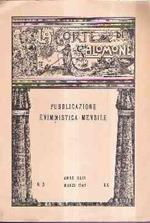 La Corte Di Salomone. Pubblicazione Enimmistica Mensile