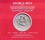 Musica Riva - 6^ Edizione - Incontro Internazionale Di Giovani Musicisti