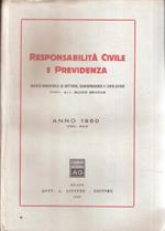 Responsabilità Civile E Previdenza Vol. Xxv