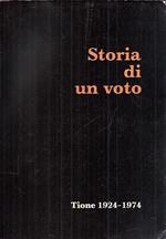 Storia Di Un Voto Tione 1924-1974