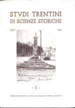 Studi Trentini Di Scienze Storiche 1 - Lxiv/85
